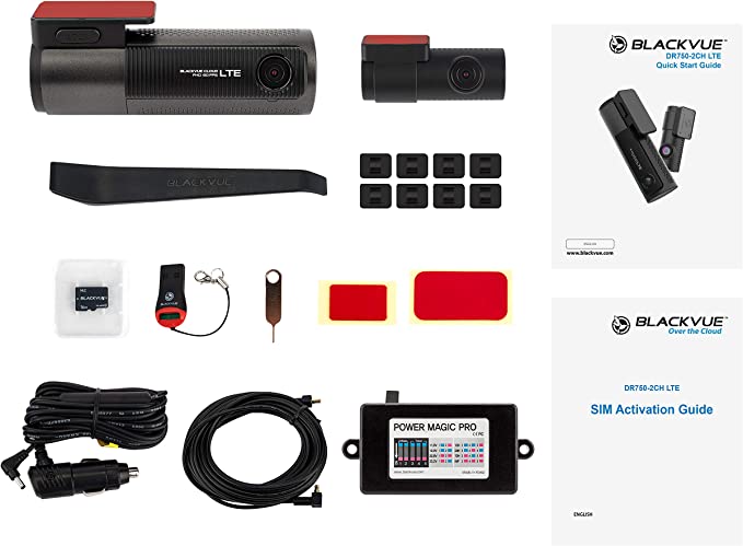 BLACKVUE DR750 - 2CH LTE (32 GB)5